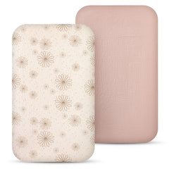Lulumoon bassinet sheet with soft texture for baby comfort