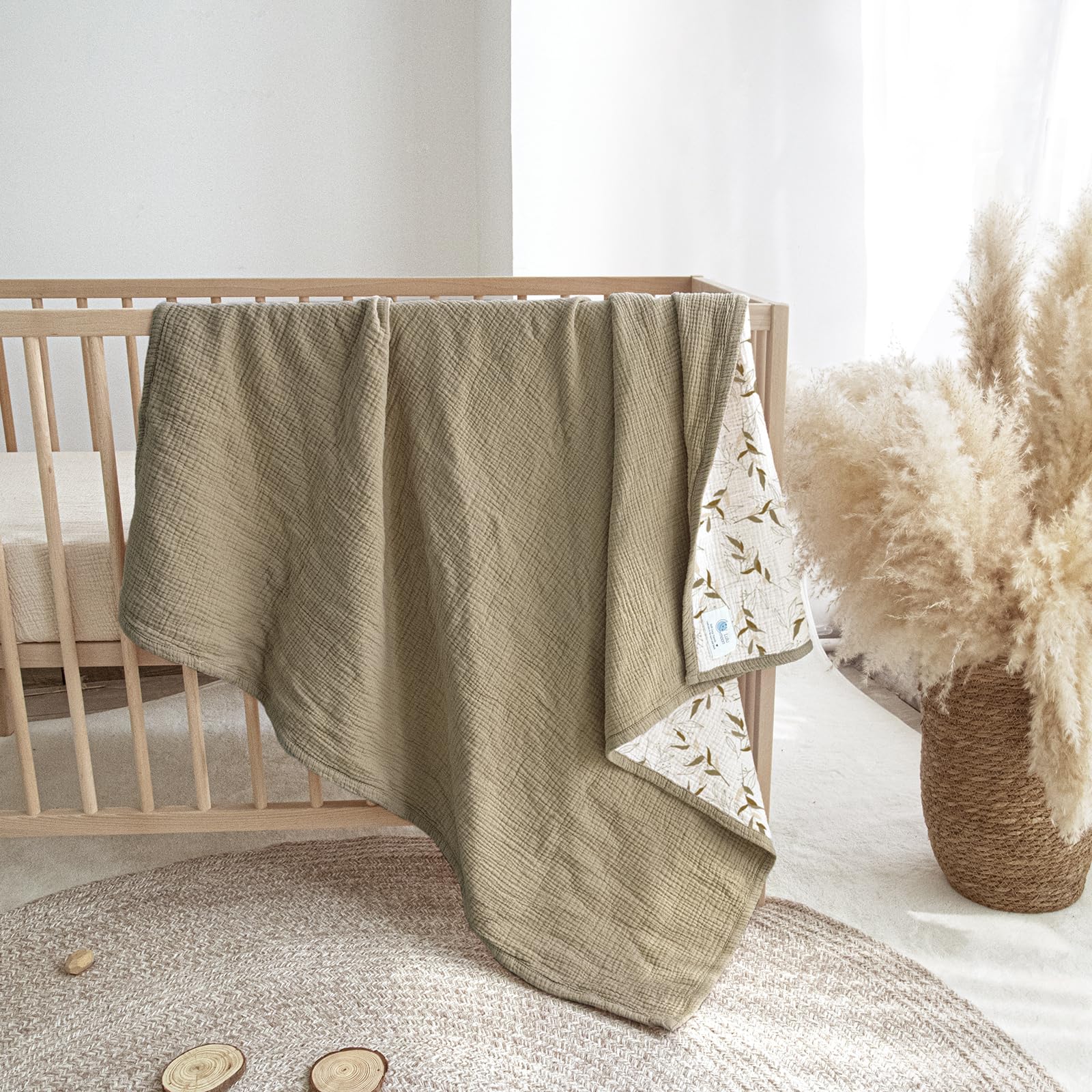 Machine washable care keeps Lulumoon blanket texture vibrant after washing