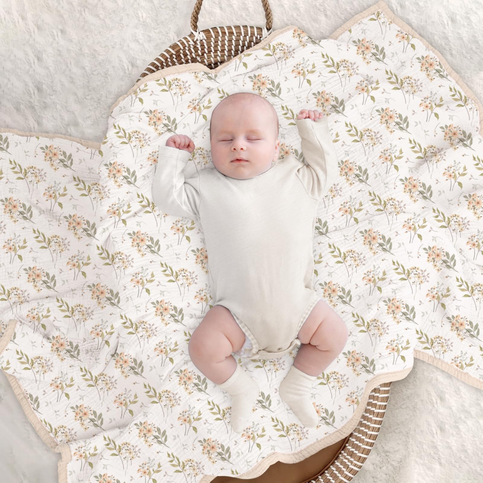 Lulumoon 47x47 blanket is machine washable, saving time for caregivers.
