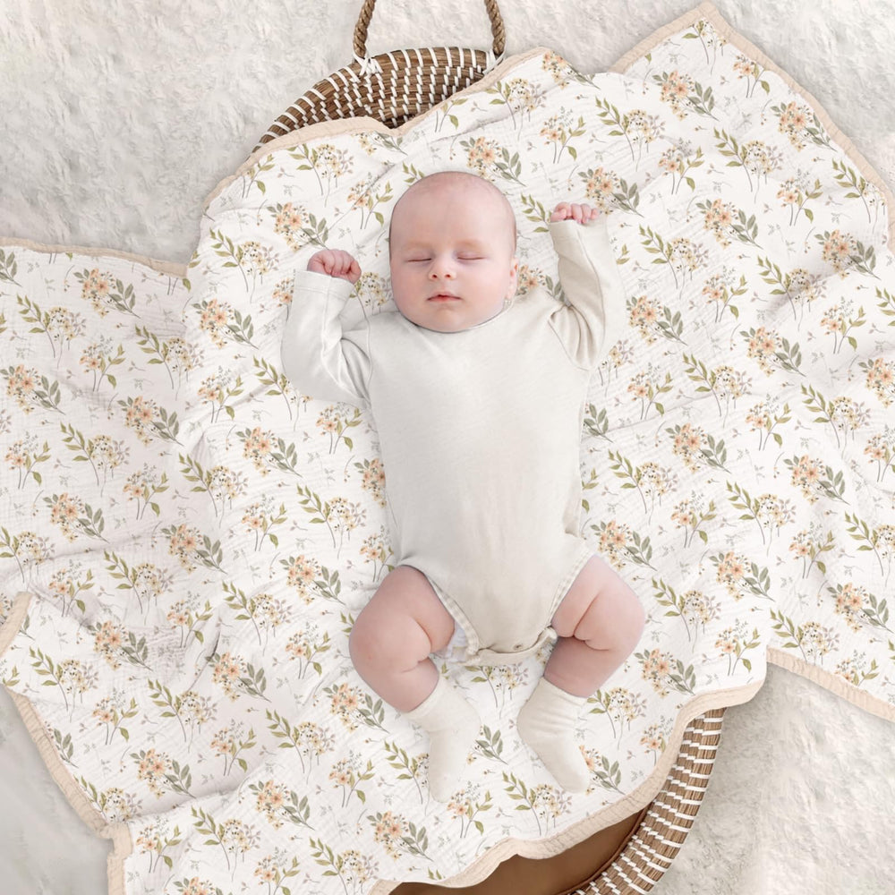Lulumoon 47x47 blanket is machine washable, saving time for caregivers.