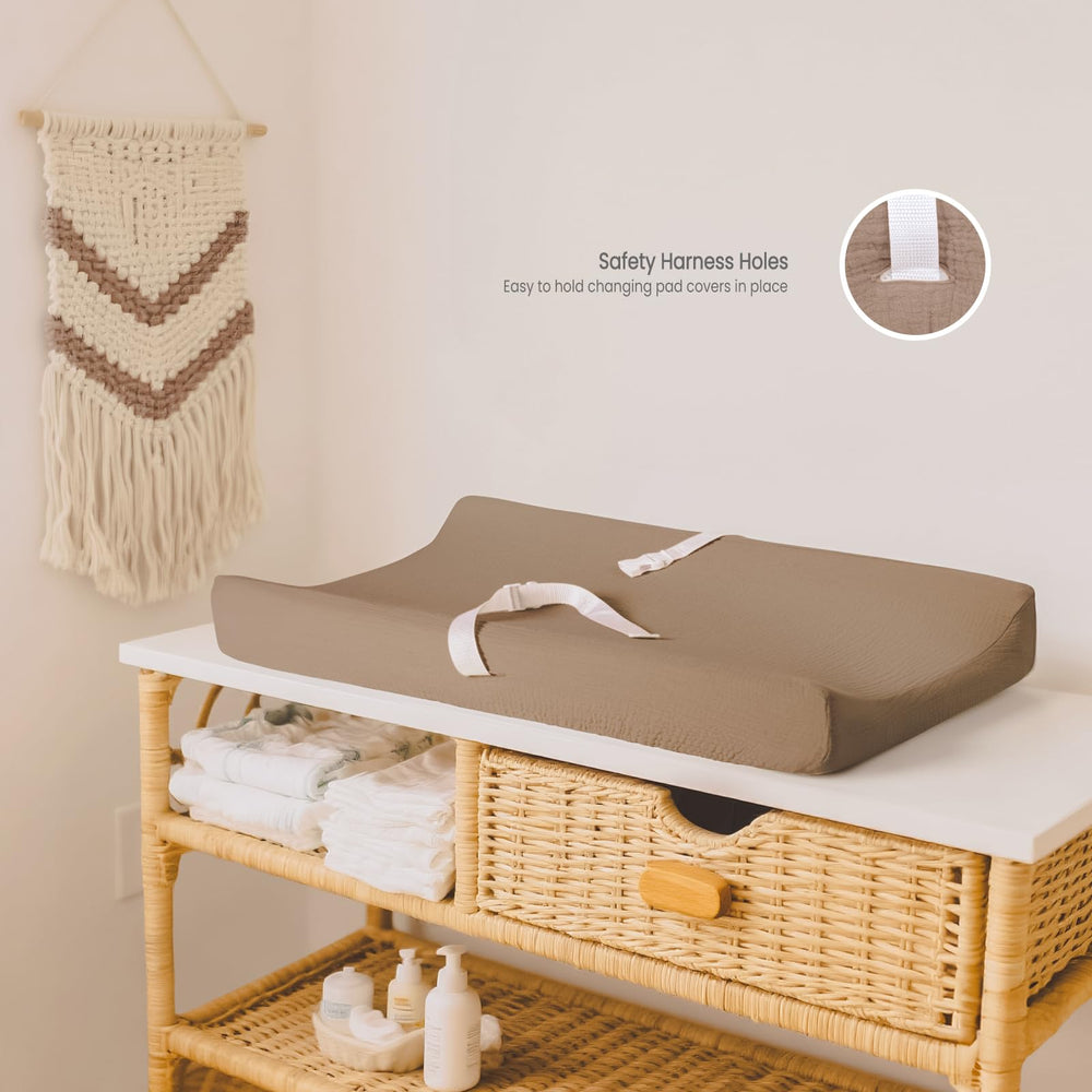 Lulumoon Muslin cover ships gift-ready for baby showers and new additions.