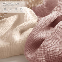 Lulumoon machine-washable pack and play sheet ready for messes.