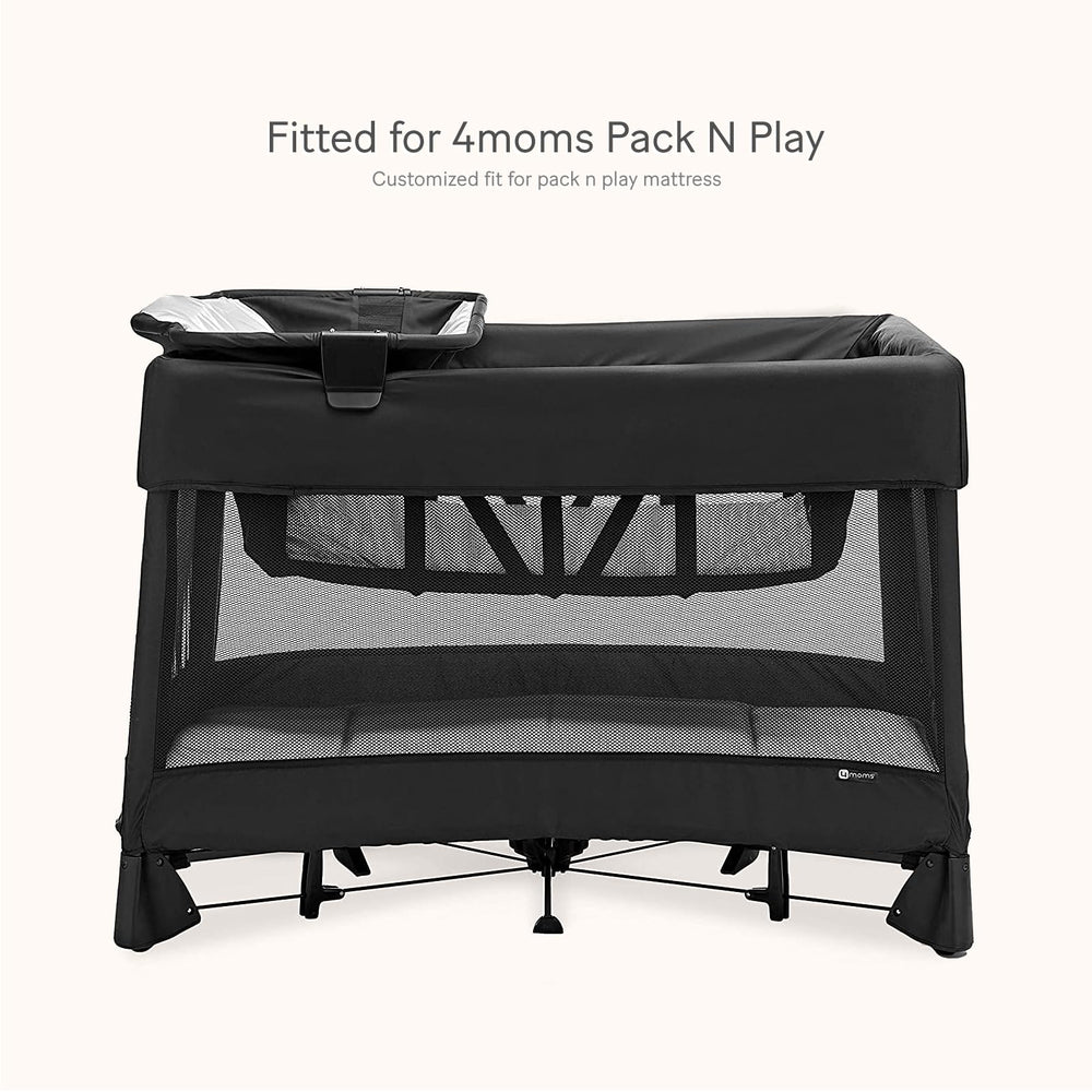 Lulumoon Pack N Play Muslin sheet with snug fit and elastic edge