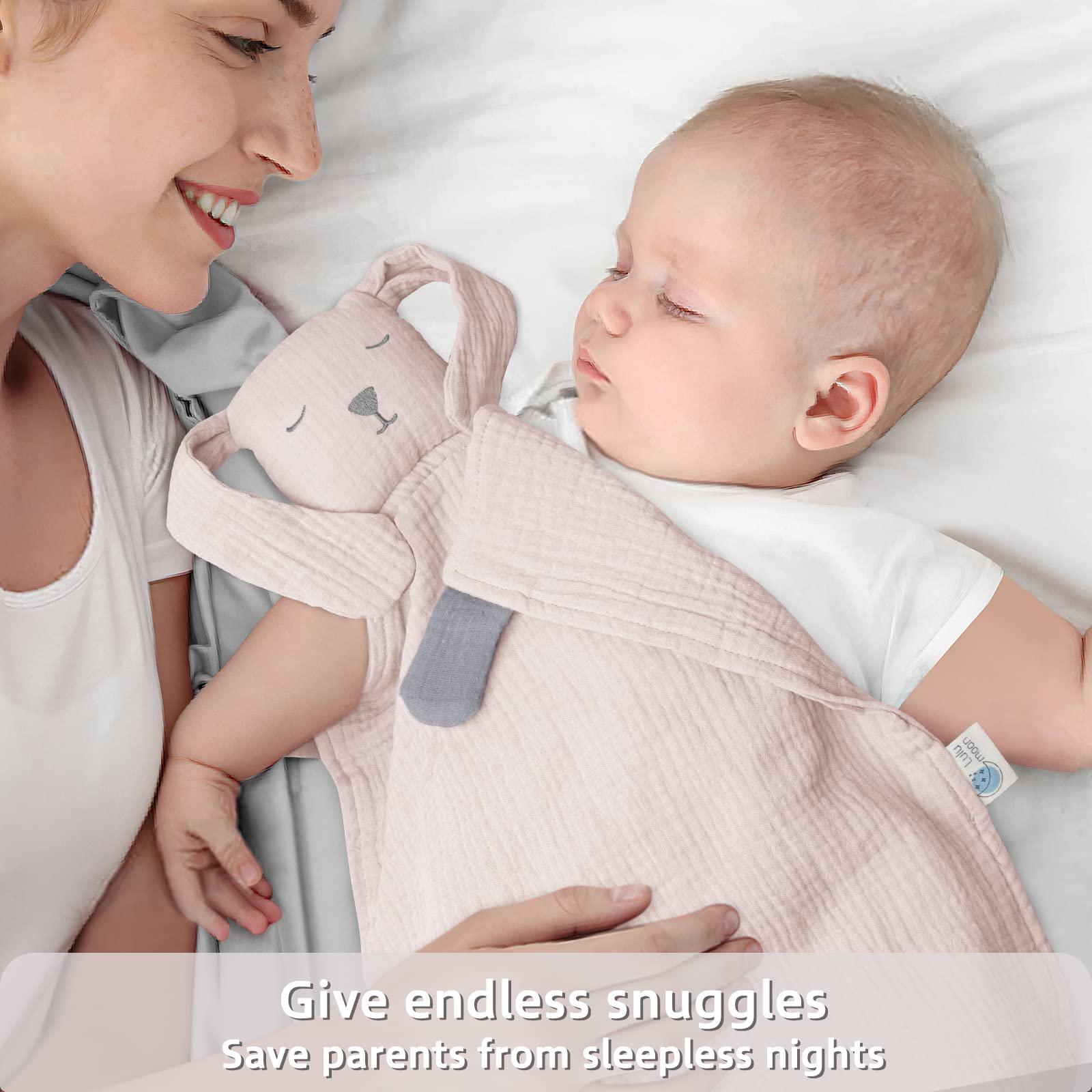 lulumoon Puppy Security Blanket gift-ready design for baby showers.