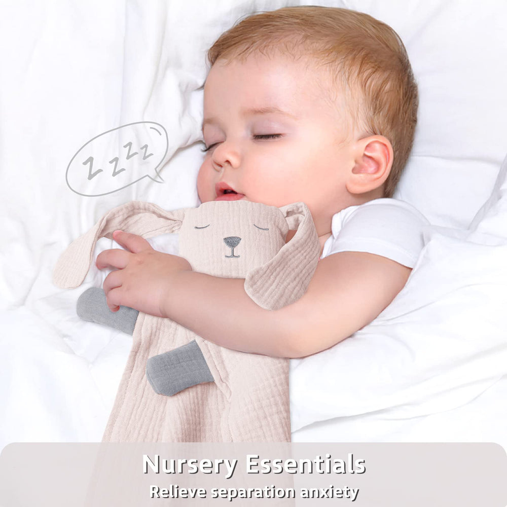 lulumoon Puppy Security Blanket baby-friendly design for comforting snuggles.