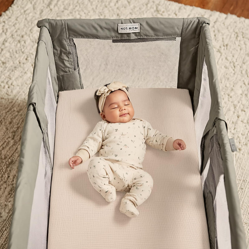 Lulumoon soft breathable fabric supports comfortable naps.