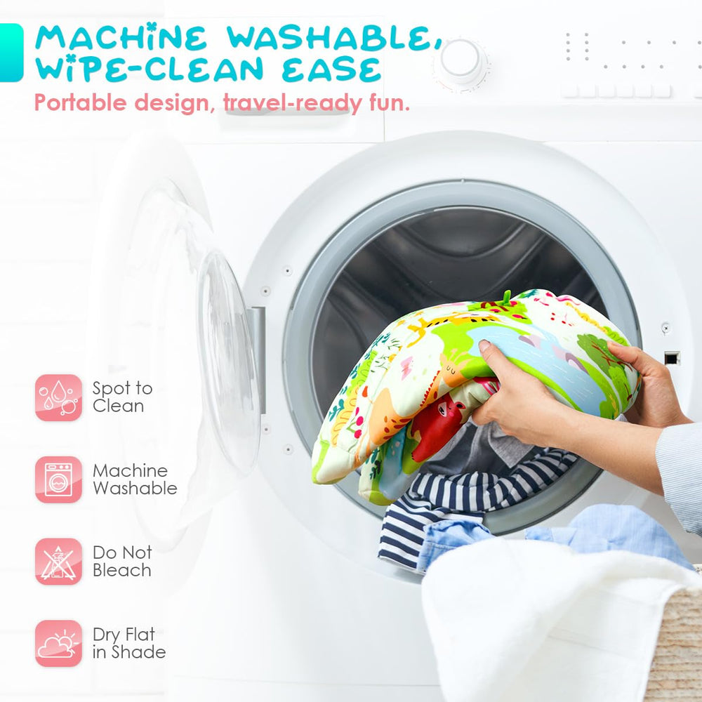 lulunemo cognitive mirror on play mat aids self-awareness and visual tracking