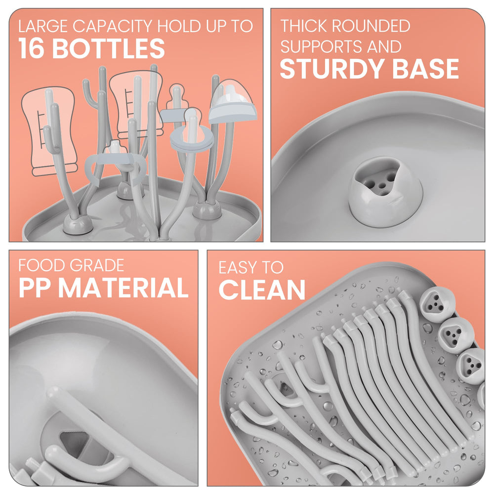 Lulyboo Rotating Access design lets you reach items without hassle.