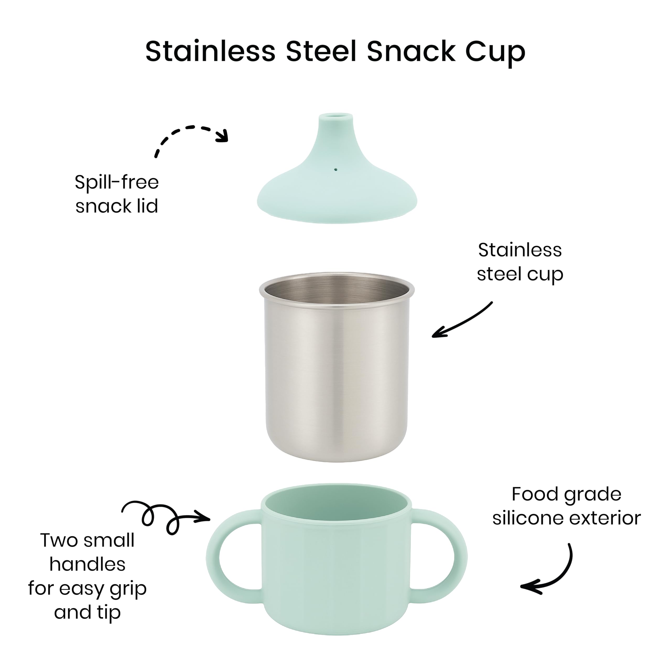Lulyboo sippy cup shows soft silicone straw for gentle sipping.