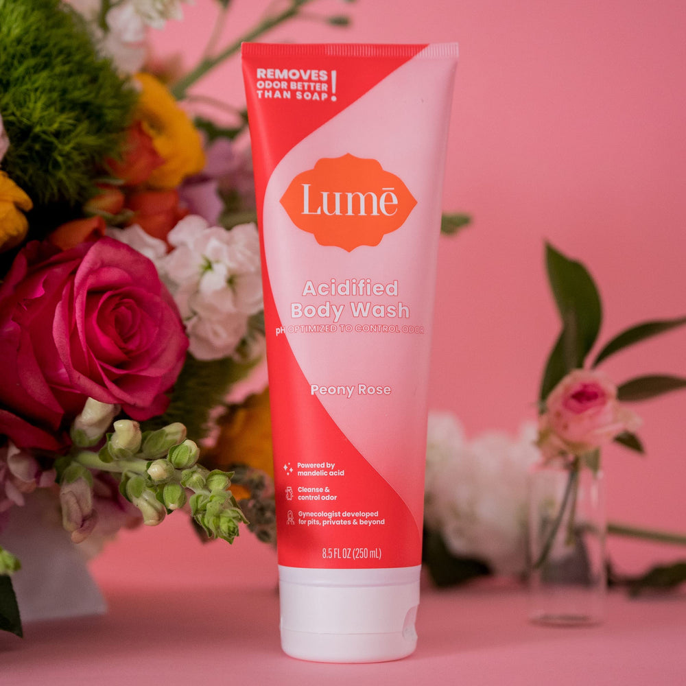 OB/GYN-developed reassurance from Lume promotes trusted skin care.