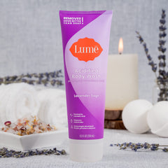 Lume Acidified Body Wash skin-tone evening effect after use