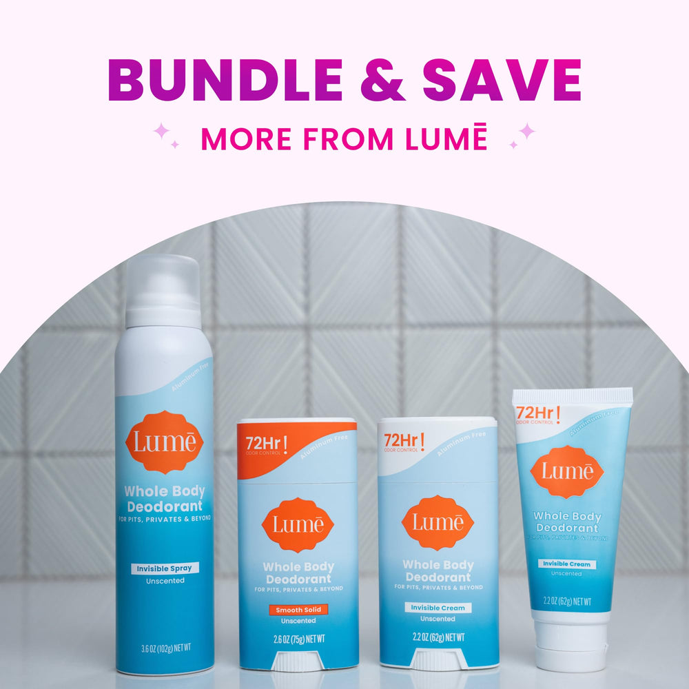 For women usage and body-wide deodorant capability showcased.