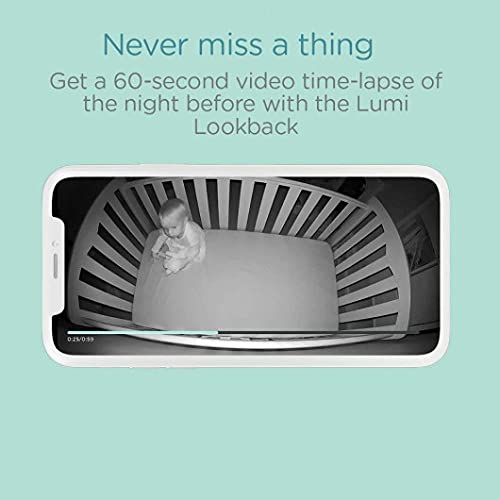 Lumi by Pampers temperature and humidity tracker in a baby’s room