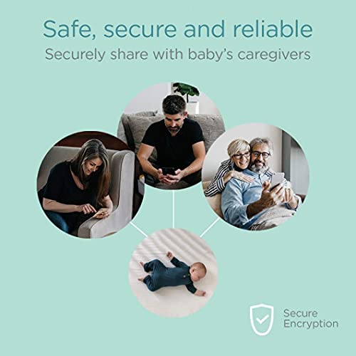 Lumi by Pampers wifi connect screen for remote monitoring on a smartphone