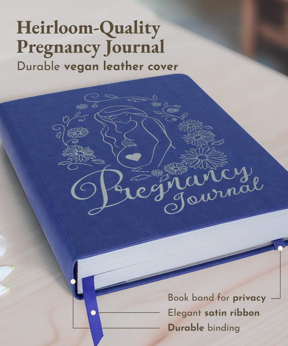 Luminate Press Keepsake Journal ultrasound spot page for precious memories