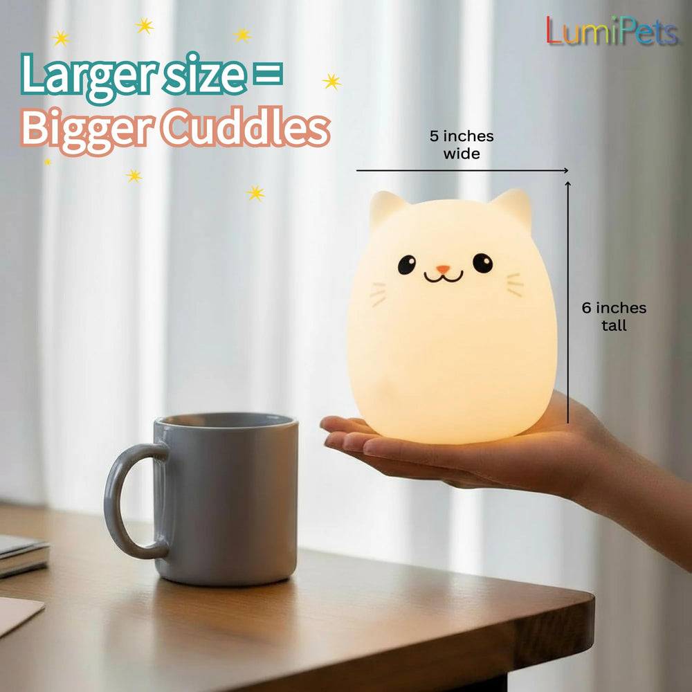 Lumipets Clive night light with timer options for 15, 30, or 60 minutes