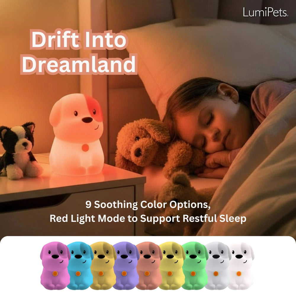 Lumipets Pepper USB-C rechargeable battery suitable for travel and sleepovers.
