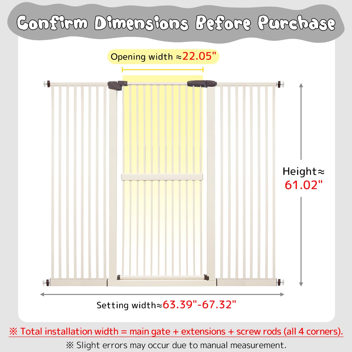 Lumizone auto-close gate shown in wide doorway for secure access.