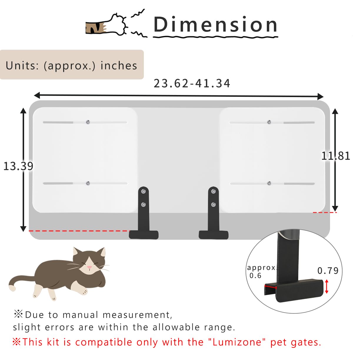 Lumizone easy install and removal for quick setup.