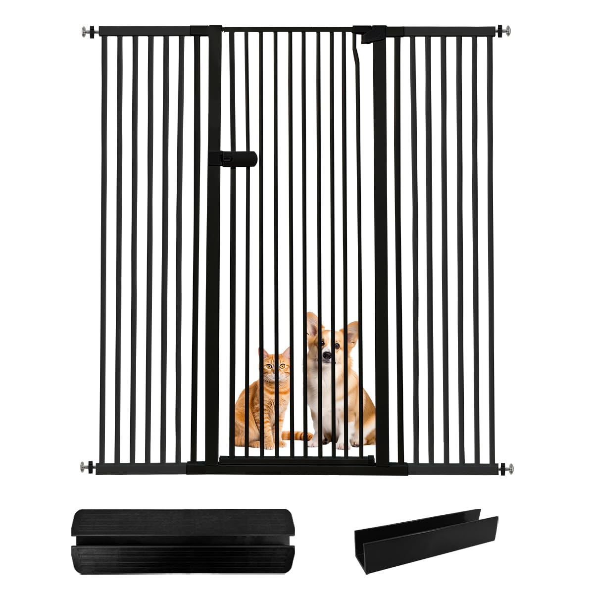 Lumizone gate blocks escape with 61-inch height for containment.