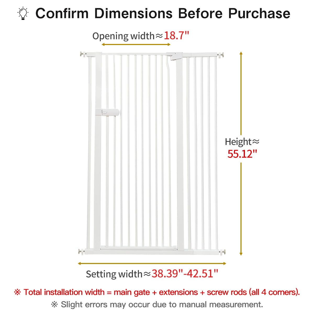 Lumizone extra tall cat gate in kitchen use demonstrates doorway safety in busy homes.