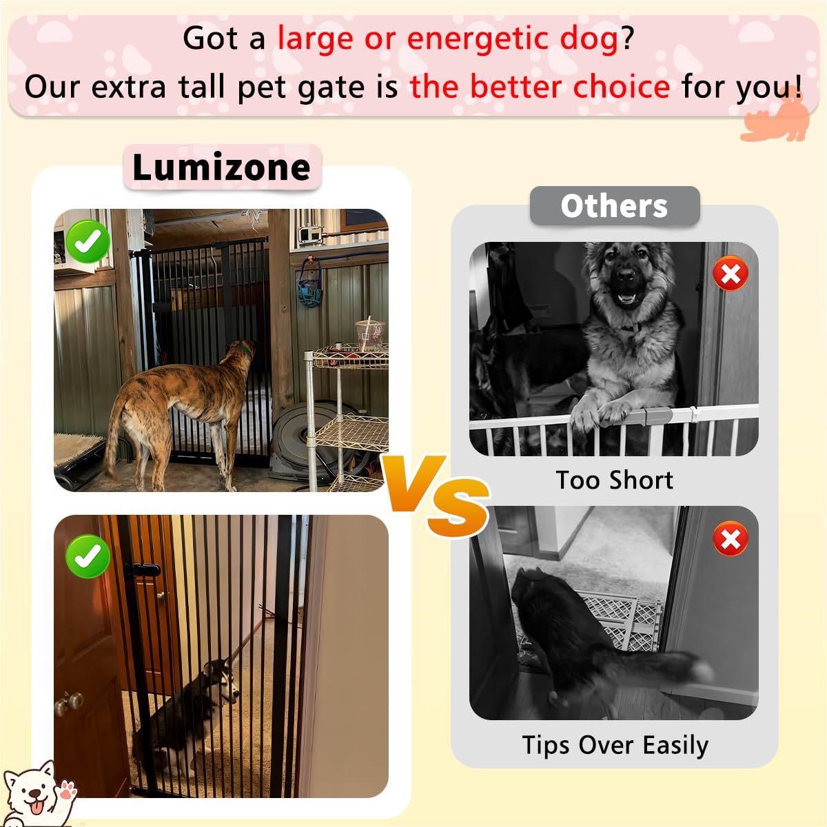 Lumizone one-handed locking mechanism for easy operation.
