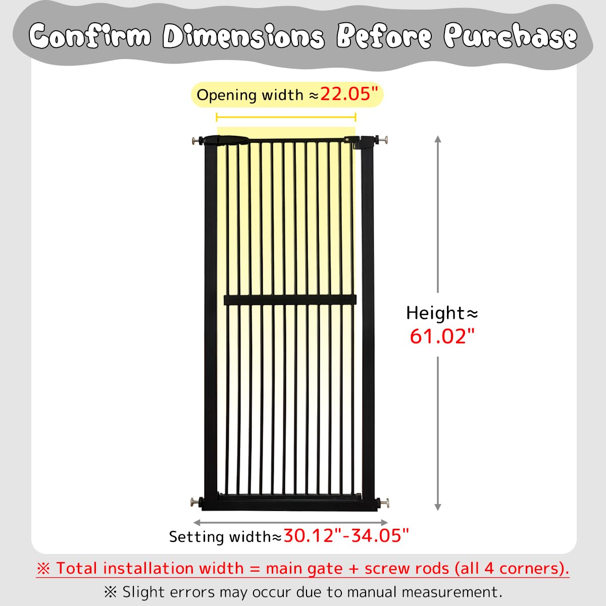 Lumizone pressure-mounted gate demonstrates quick, tool-free installation for doorways.