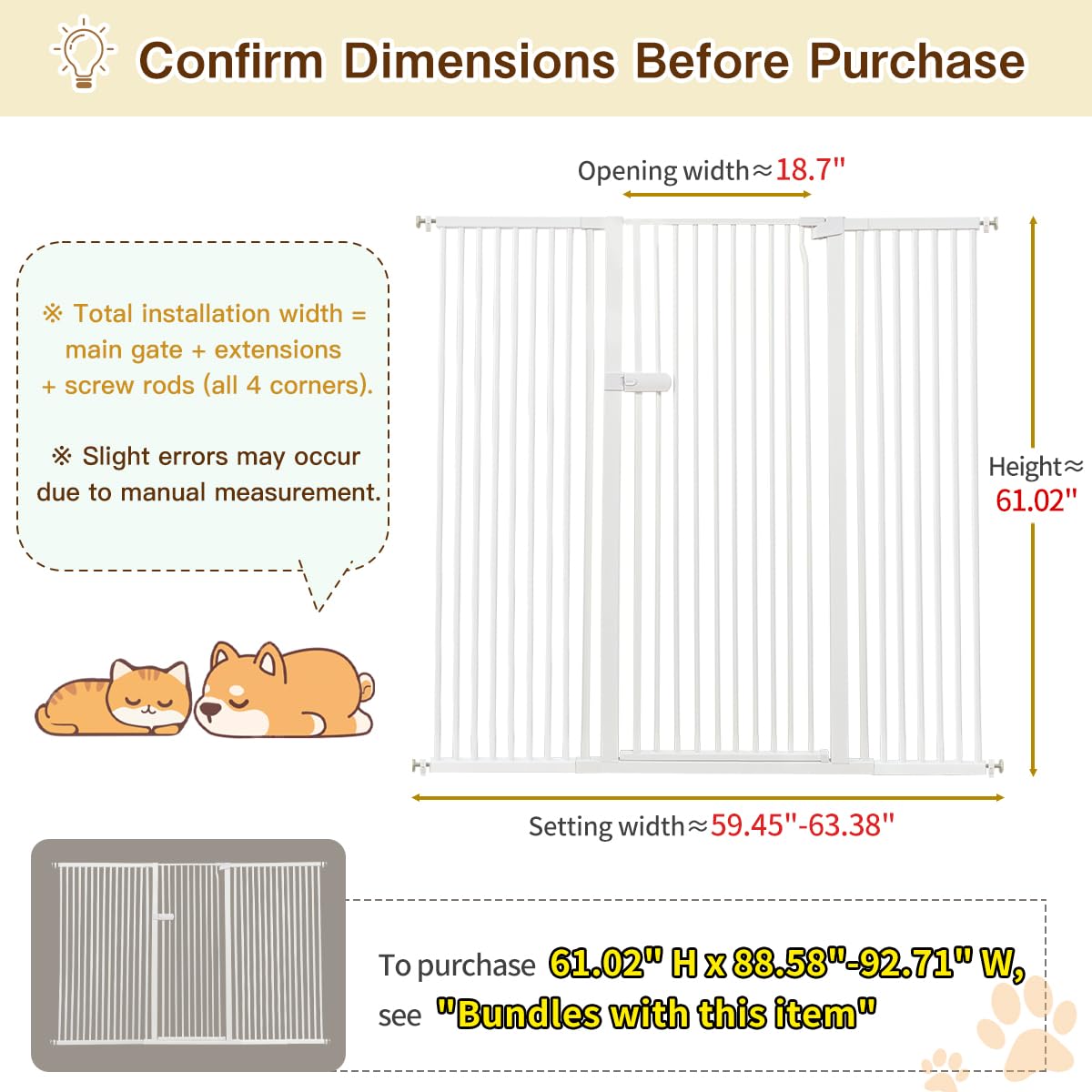 Lumizone pressure-mounted design offers quick drill-free setup for doorways and hallways.