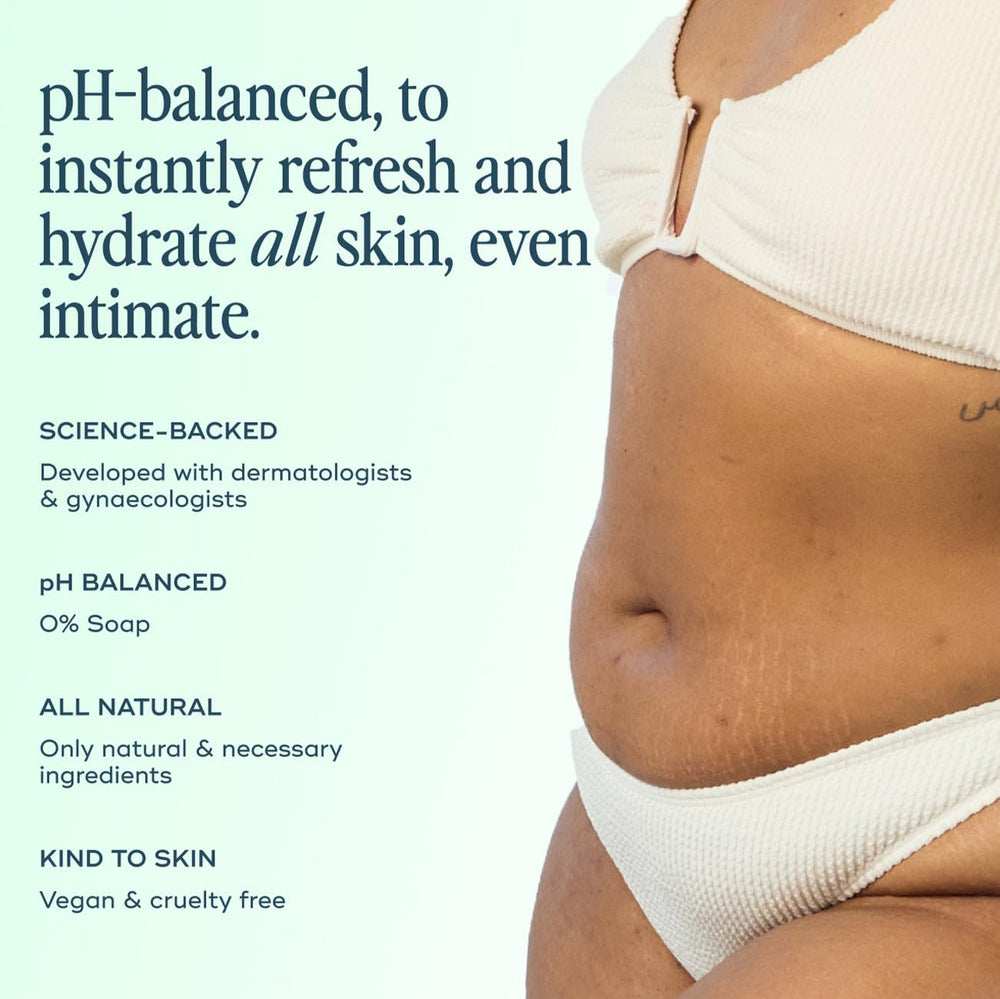 Luna Daily intimate area use; dermatologist-developed for sensitive zones