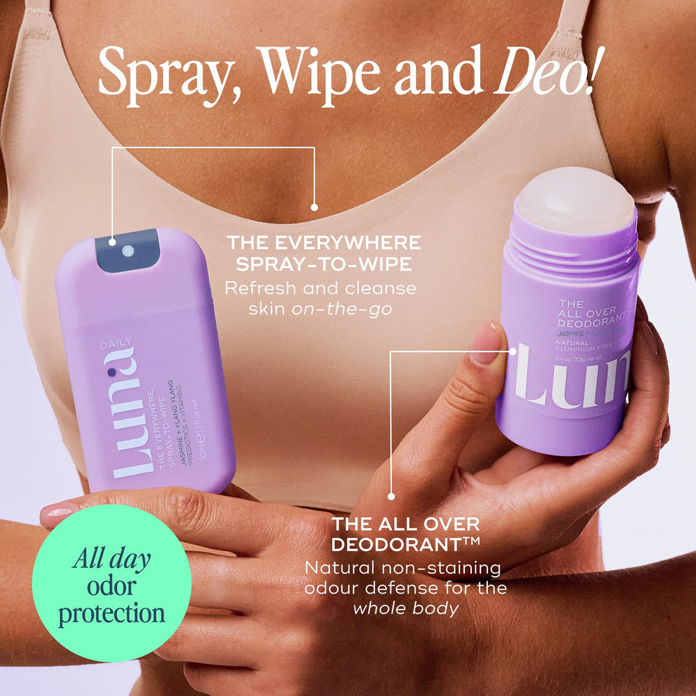 Luna Daily Mini mineral-rich-thermal-water shot suggests minerals for balanced skin comfort