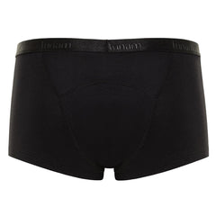 Lunam soft elastic waistband close-up highlighting secure, comfortable fit.