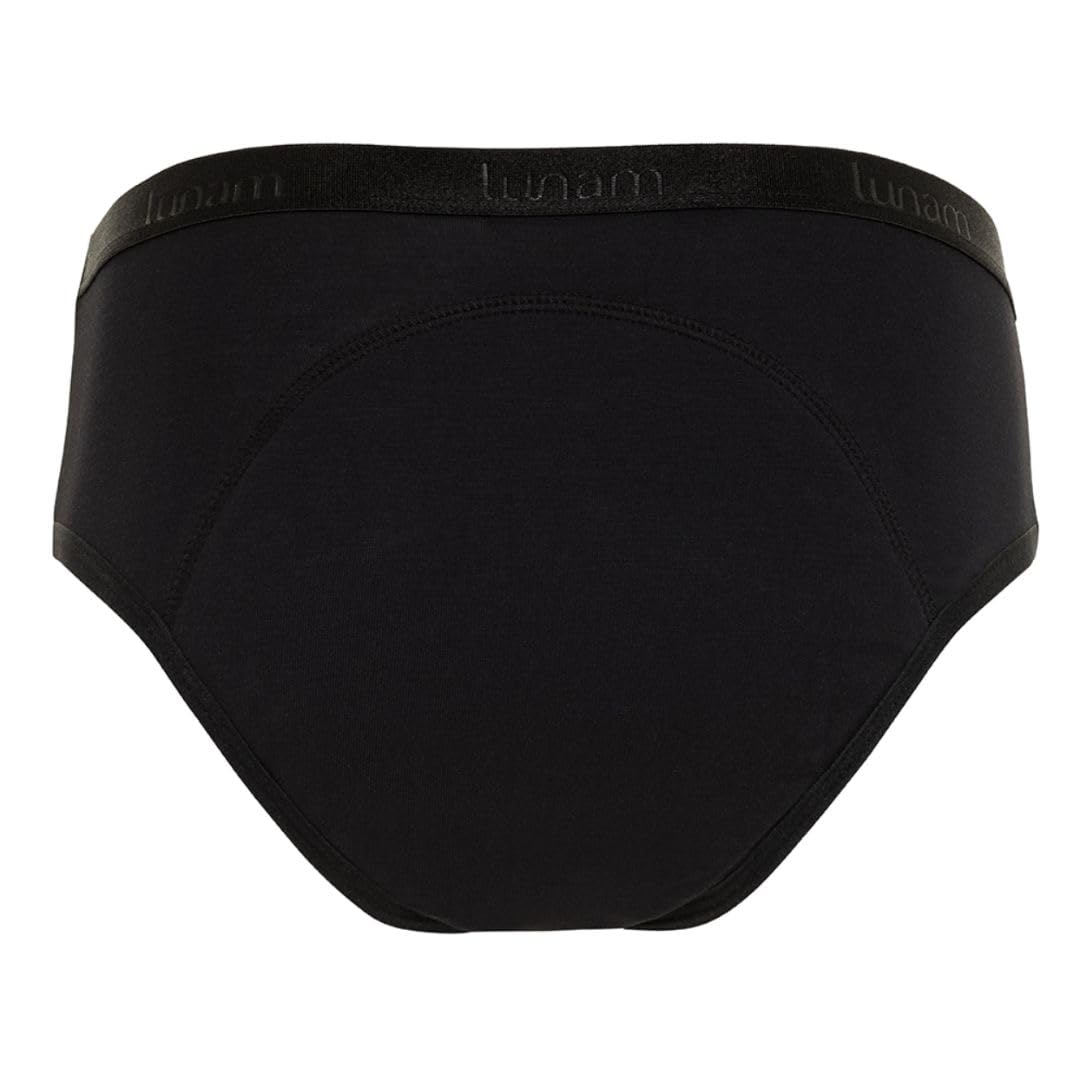 Lunam underwear back view with full-coverage silhouette for secure fit