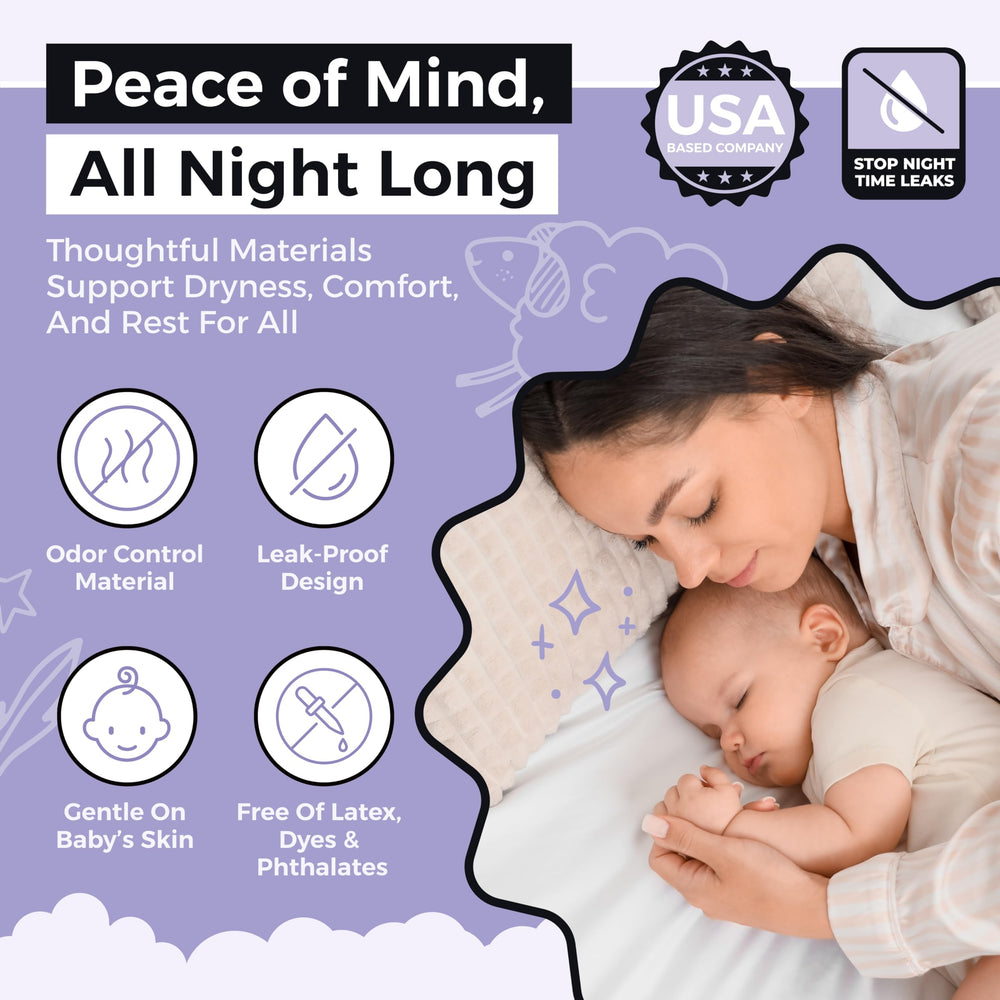 Lunapuer night-time-use boosters for overnight protection.