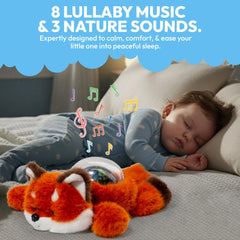 Lunapuer Sound Sleepers Fox emits lullabies and nature sounds to ease transitions.