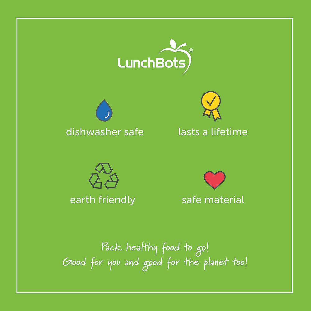 LunchBots silicone texture close-up highlights durable, food-grade material.