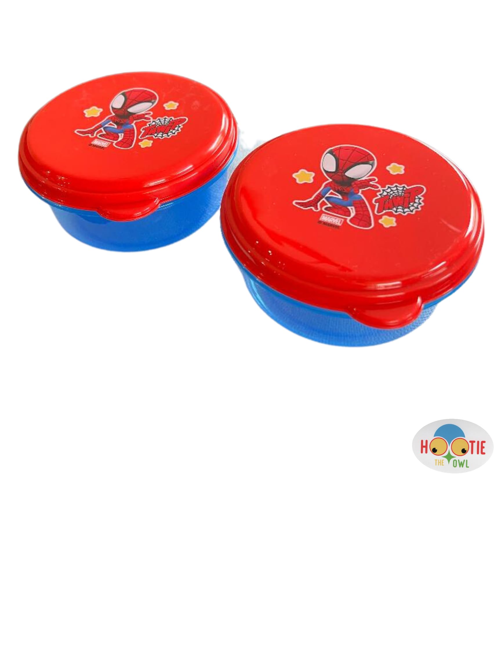 Lunch Money Spider-Man snack pack keeps kids' lunches organized with a fun, compact design.
