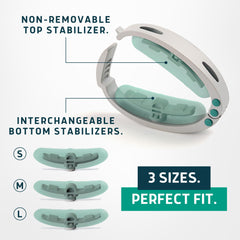 Lunderg Confidence Clamp bottom stabilizers S/M/L adapt to size.