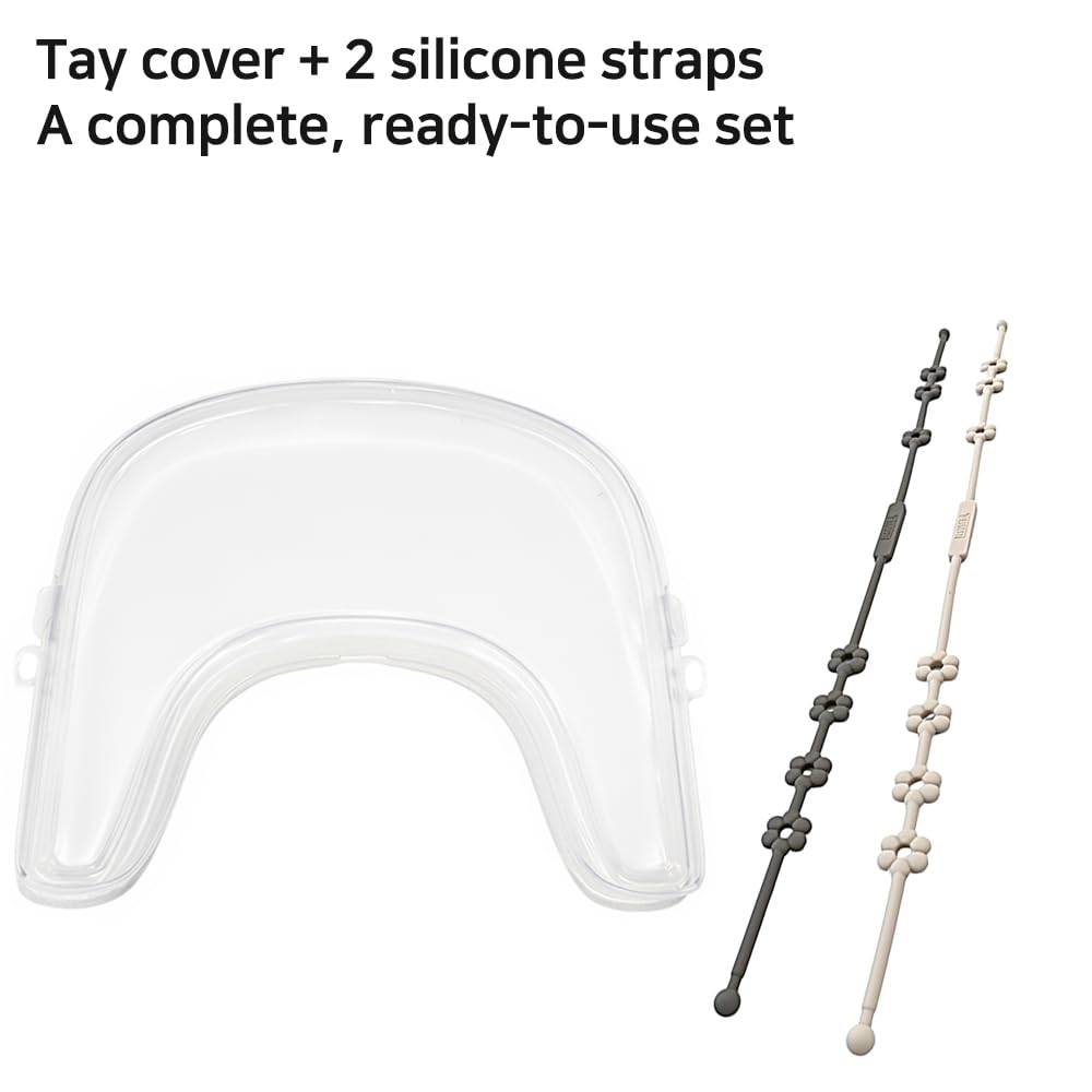 LUNELL suction surface keeps bowls in place to reduce spills.