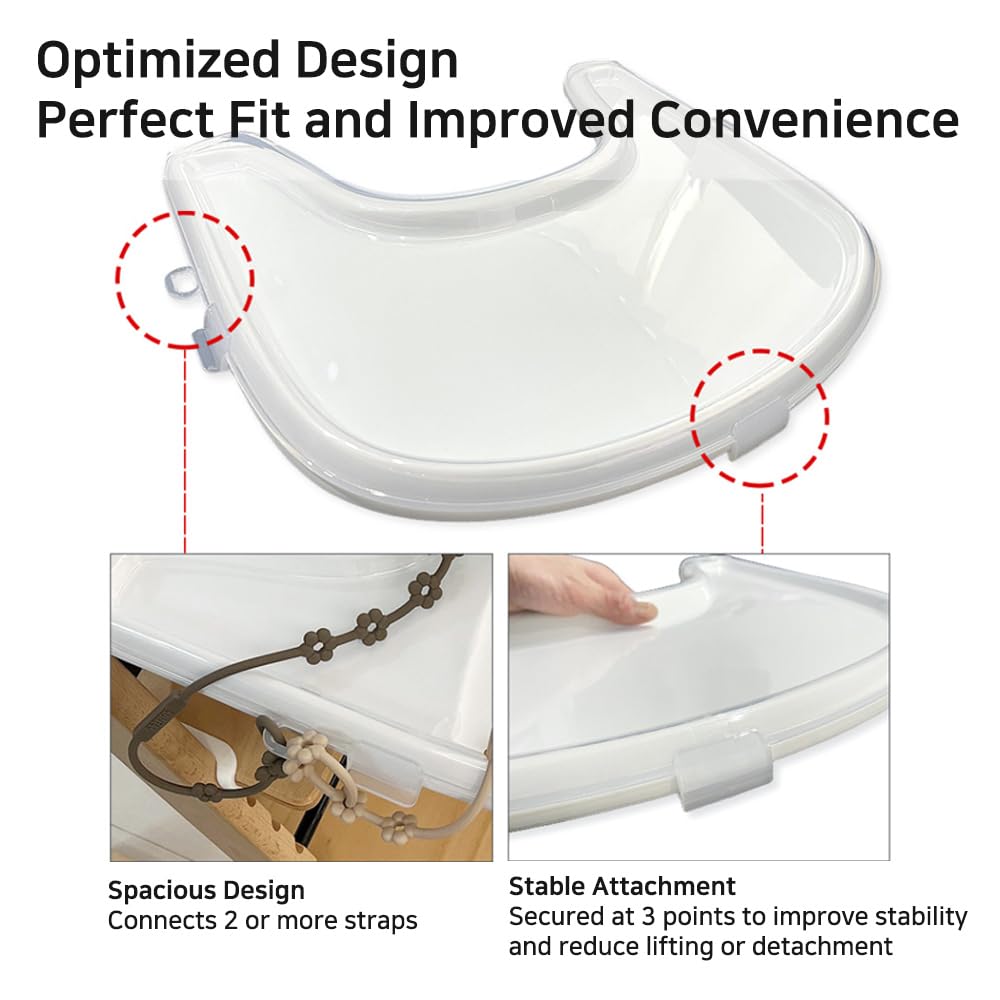 LUNELL tray cover fits Stokke Tripp Trapp trays precisely for quick mealtimes.