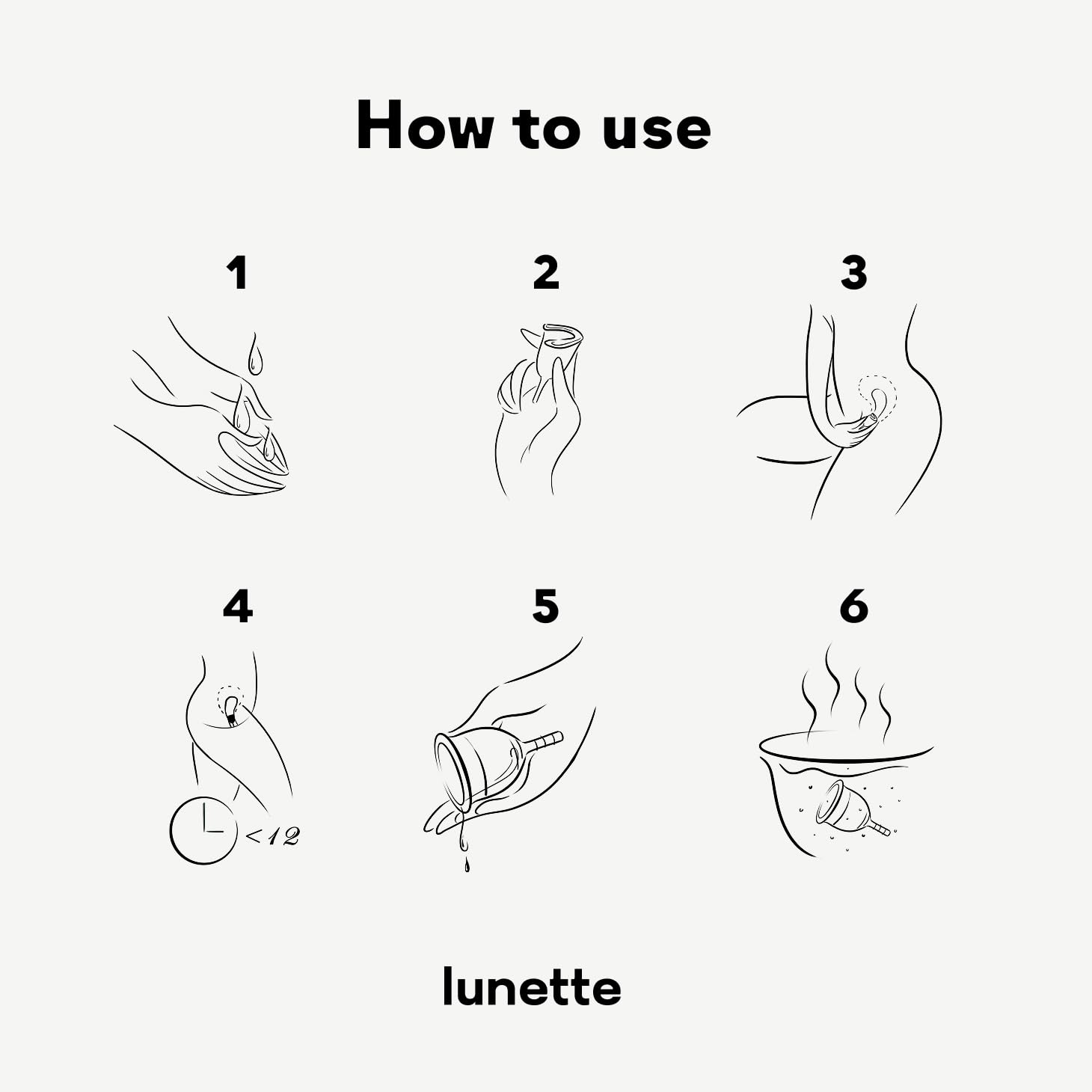 Lunette vegan and cruelty-free certification for safety