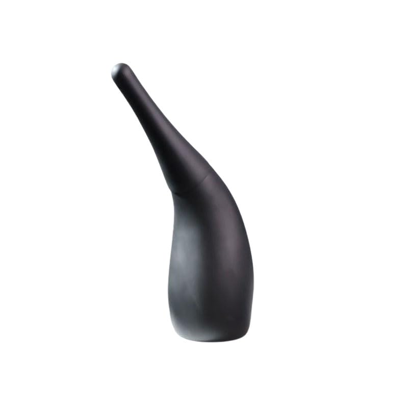 luoccfg silicone enema bulb 190ml ready for easy at-home cleansing