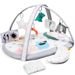 Lupantte 7-in-1 play gym mat promotes exploration in a safe space