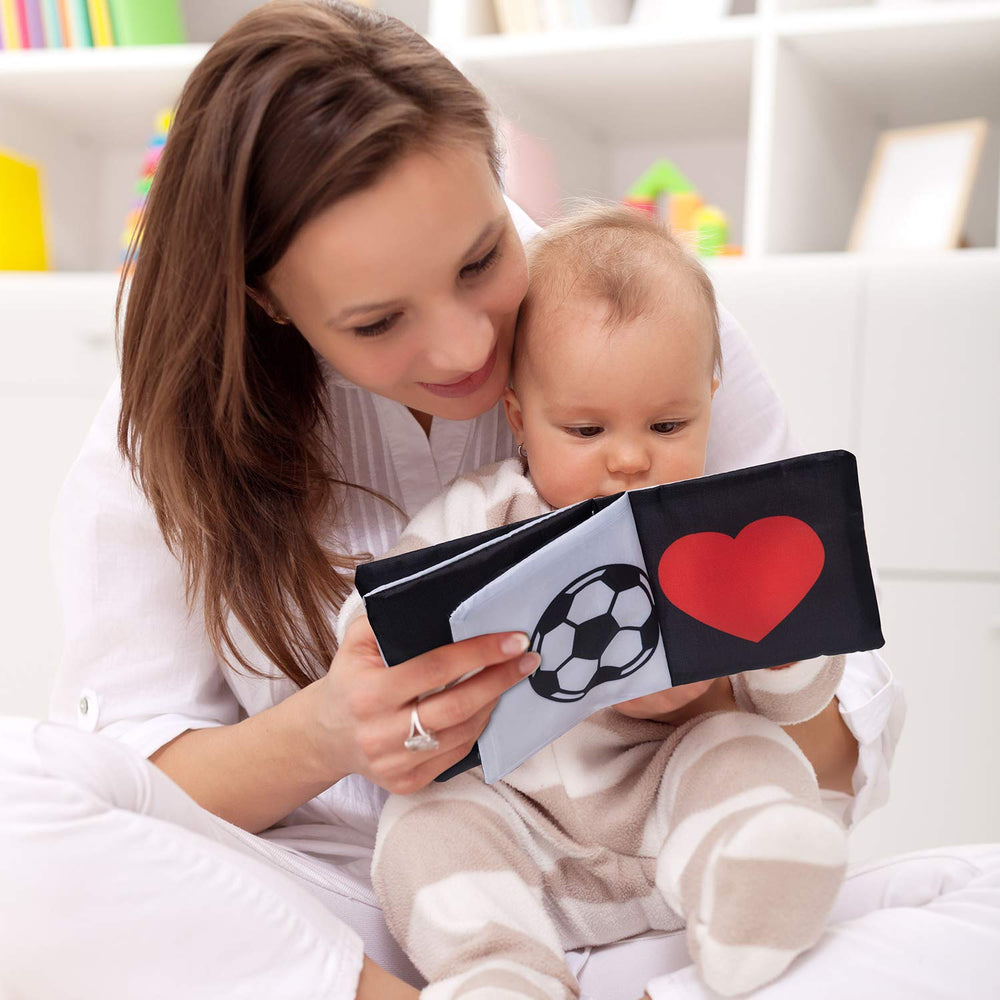 Lupantte cloth book toy supports early color and graphic recognition