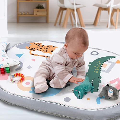 Lupantte thick ultra-soft mat delivers cushioned, stable play space