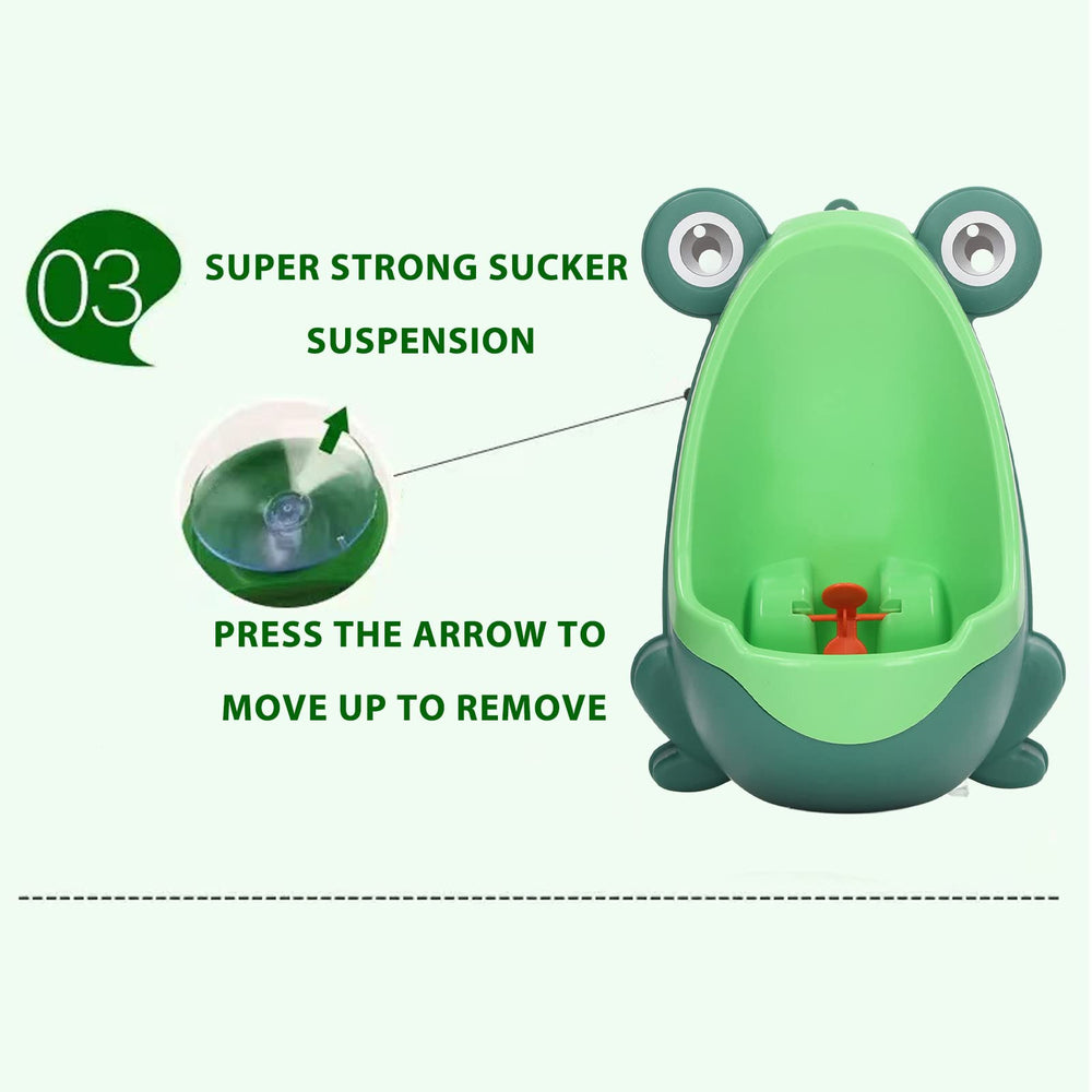 Luqeeg cute animal shape urinal adds fun to potty time