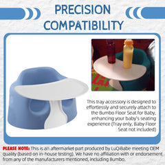 LuQiBabe tray surface is waterproof and easy to wipe clean