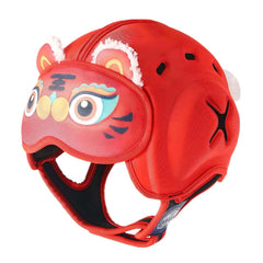 Lurui Baby Safety Helmet front view showing secure head protection for crawling