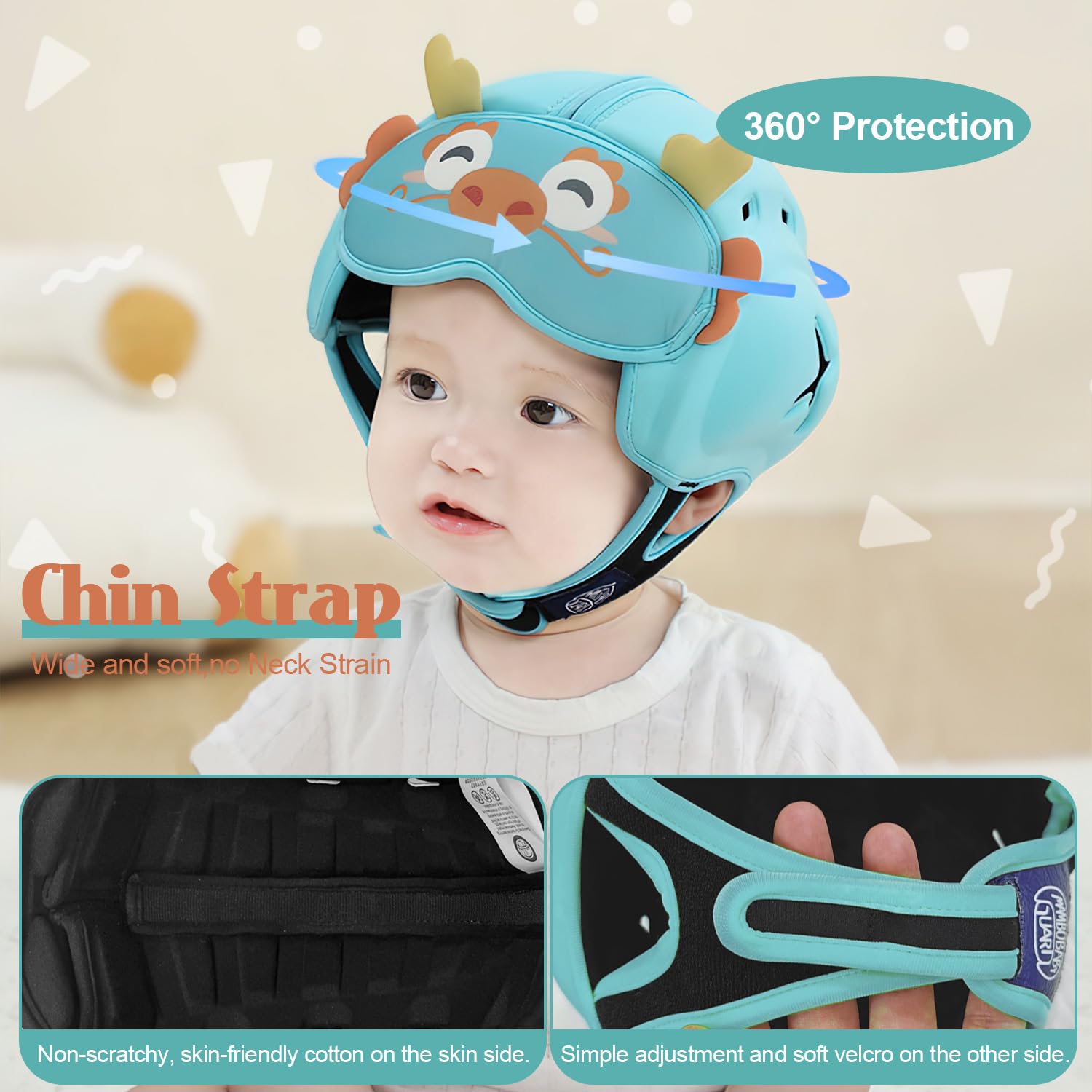Lurui MamboBaby rear coverage protecting during crawling