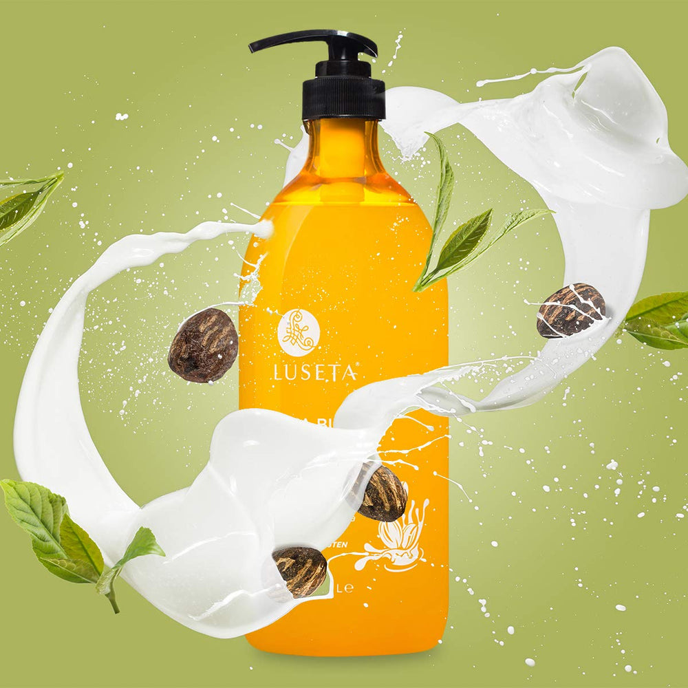 Luseta body wash lather forming creamy hydration for all skin types
