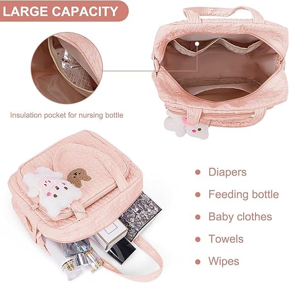 Lushandy nylon tote ideal for hospital stays, travel, and daily outings.